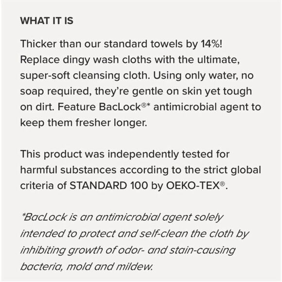 Norwex Face and Body Cloths Set of 3 Coastal NWT - Picture 6 of 11